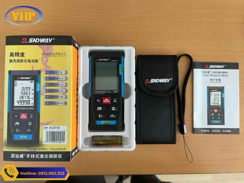 Bộ máy SNDWAY M70 tại trắc địa Hoàng Phát