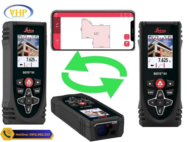 Máy đo khoảng cách Laser Leica DISTO X4