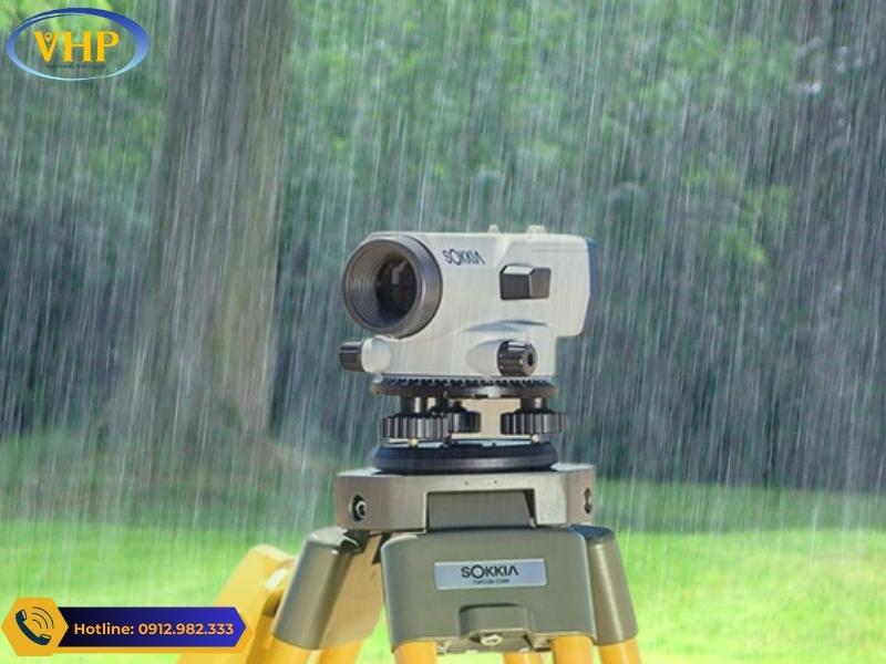 Chất lượng của máy thủy bình Sokkia B30A với tiêu chuẩn IPX6 