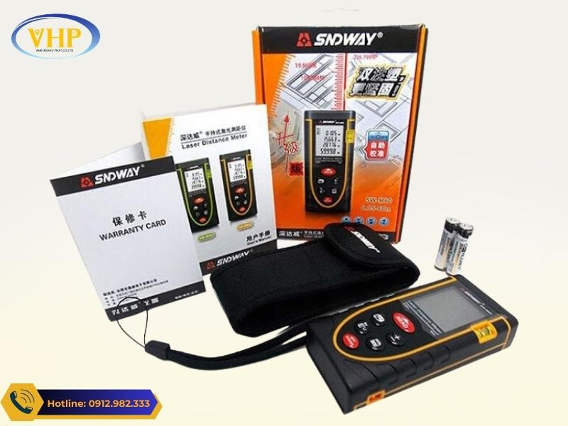 Trọn bộ máy đo SNDWAY M60 tại trắc địa Hoàng Phát