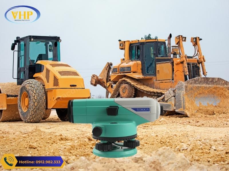 Máy thủy bình C30 được ứng dụng trong nhiều công việc 