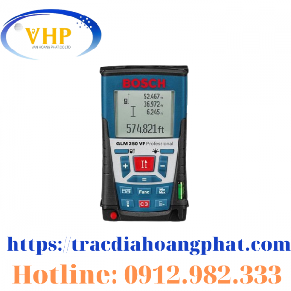 MÁY ĐO KHOẢNG CÁCH LASER BOSCH GLM250VF