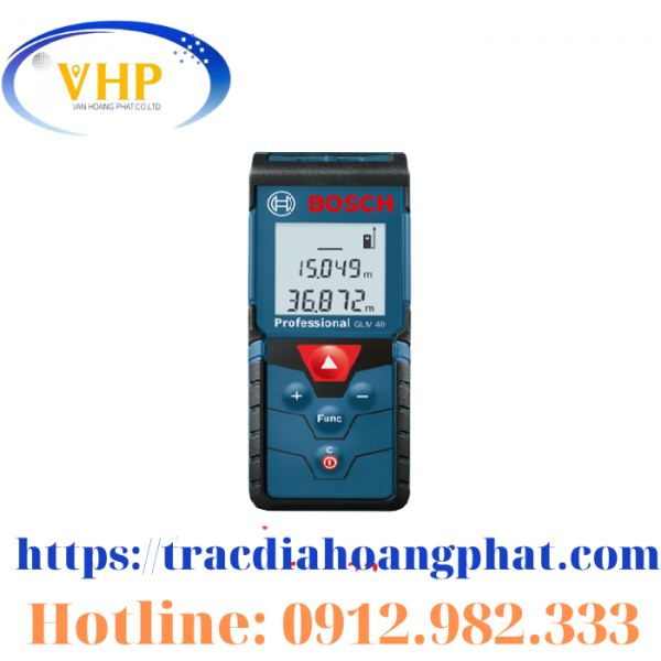 MÁY ĐO KHOẢNG CÁCH LASER BOSCH GLM40