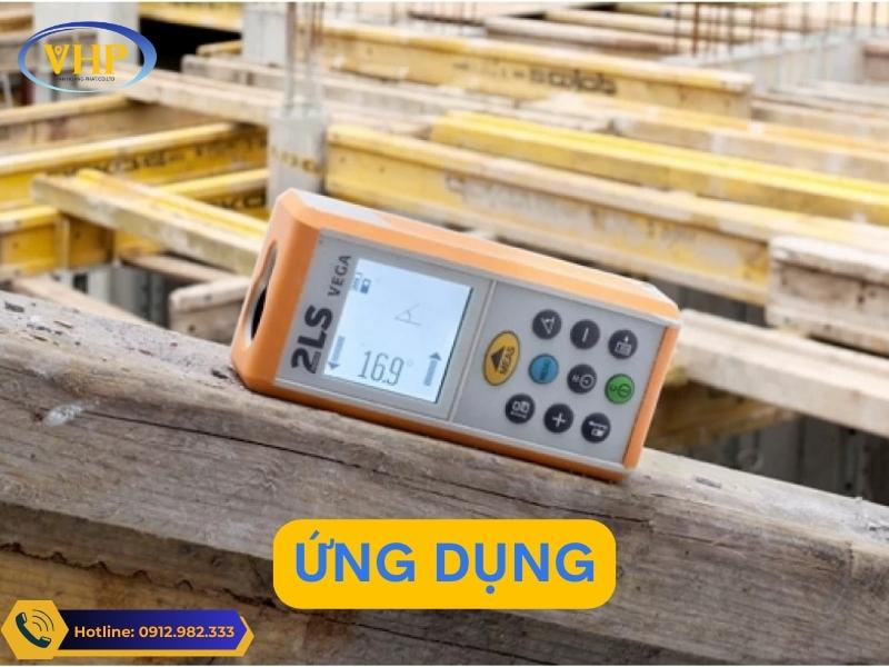 Ứng dụng đo góc nghiêng của máy Topcon DM180