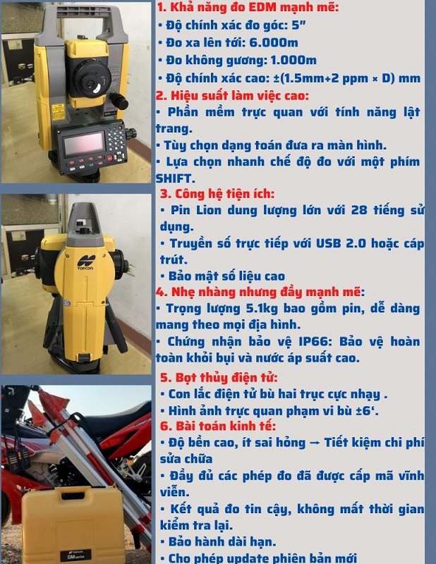 may-toan-dac-dien-tu-topcon-gm-105