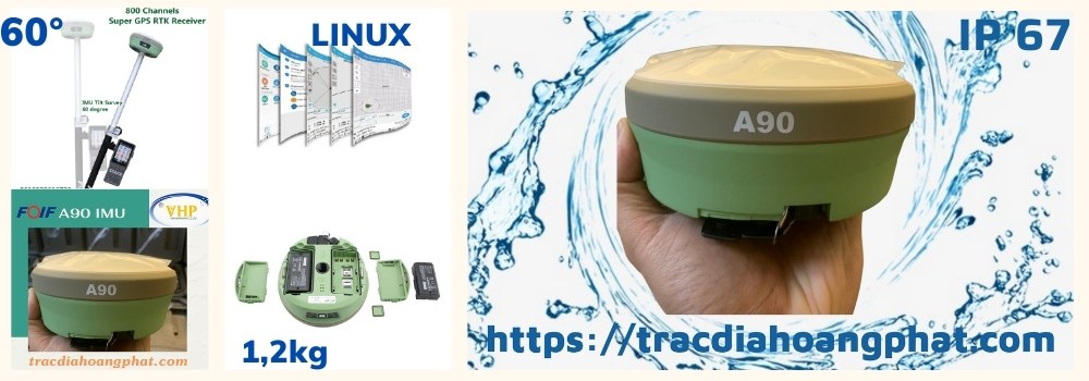 máy định vị rtk foif a90 imu 