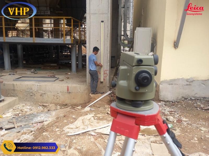 Máy thủy bình tự động LEICA NA thước đo chính xác trong lĩnh vực xây dựng