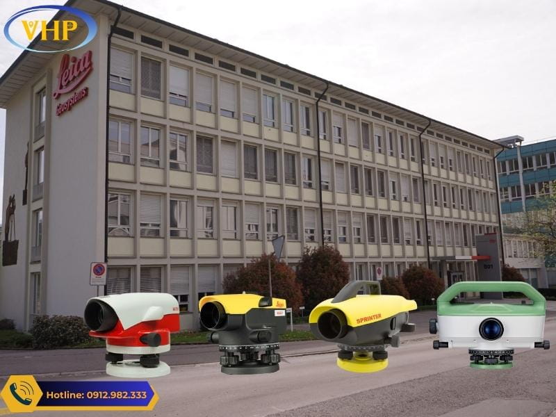 Các cấp độ máy thủy bình Leica