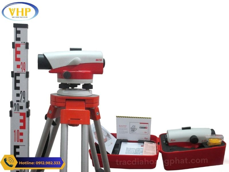 Bộ máy thủy bình tự động Leica NA-728 chính hãng