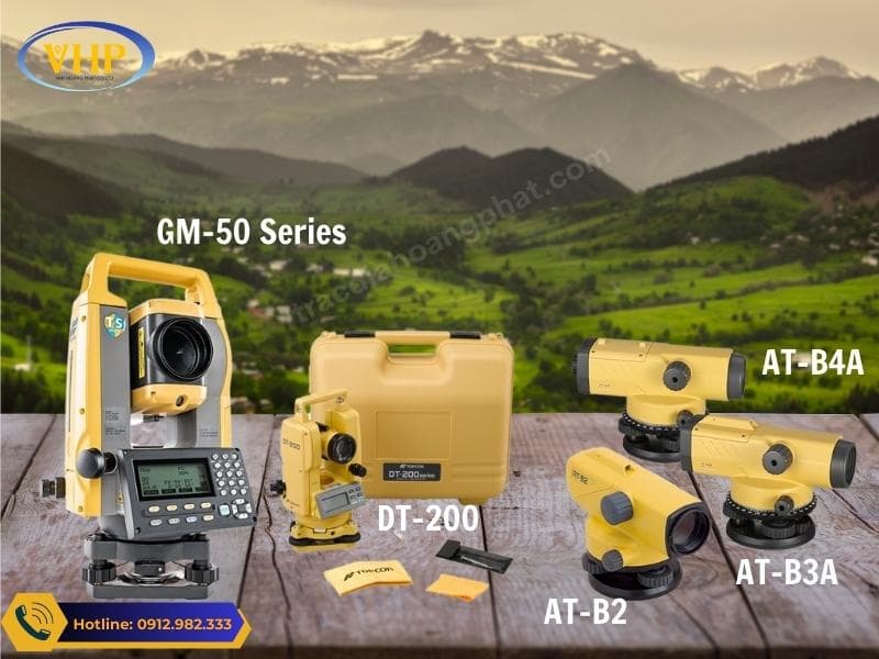 Các dòng máy trắc địa Topcon