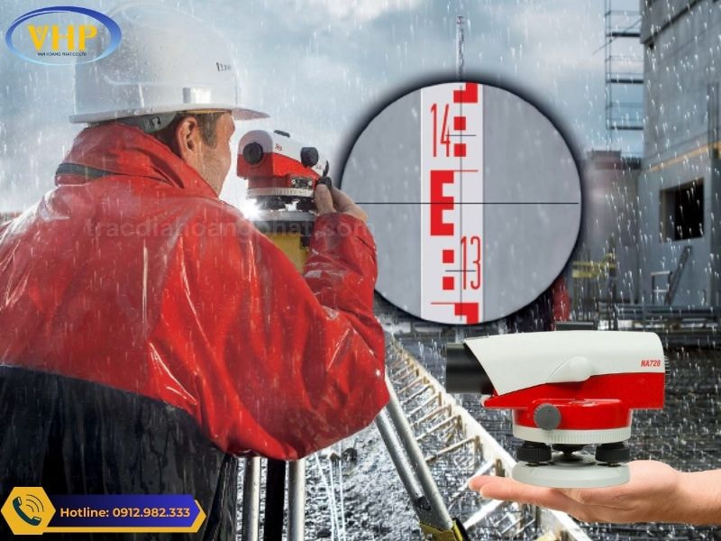 Máy thủy bình tự động Leica NA-728 được tin dùng