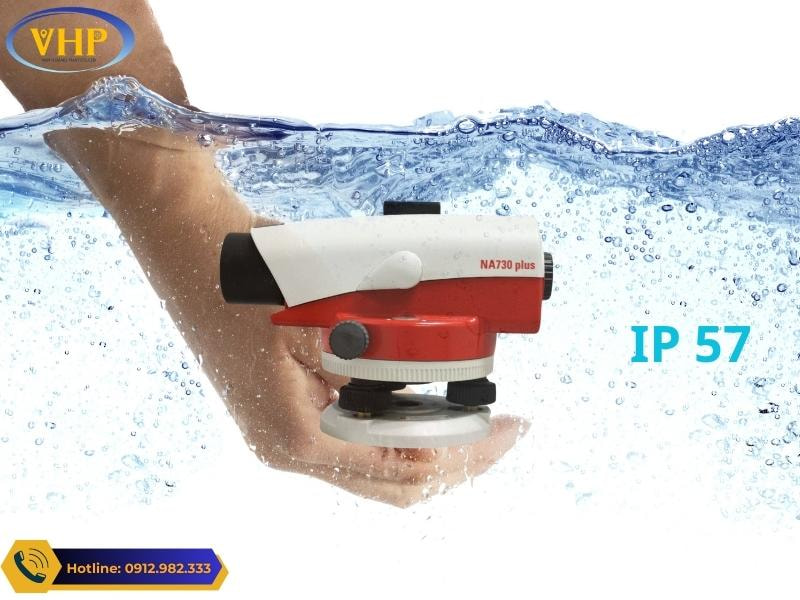 Tiêu chuẩn chống nước tuyệt vời chỉ có trên máy Leica NA-730Plus