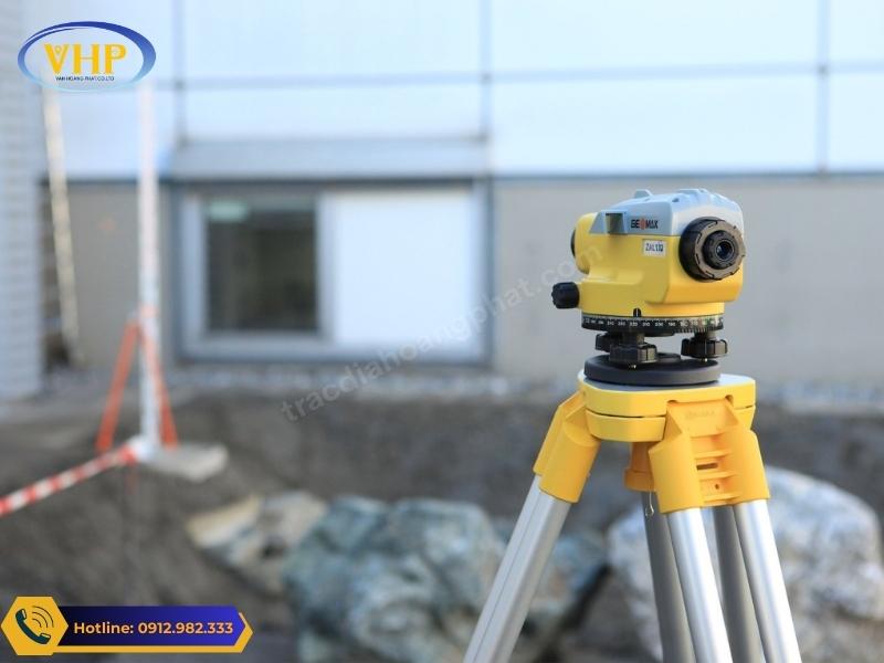 Ứng dụng Máy Thủy Bình Tự Động GEOMAX ZAL124