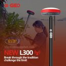Máy GNSS RTK ALPHA GEO L300 IMU Bù Nghiêng 60 Độ