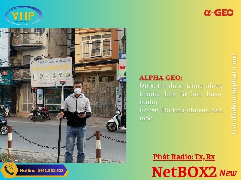 Máy GNSS RTK NETBOX 2 NEW Đa Dạng Cấu HÌnh Đo