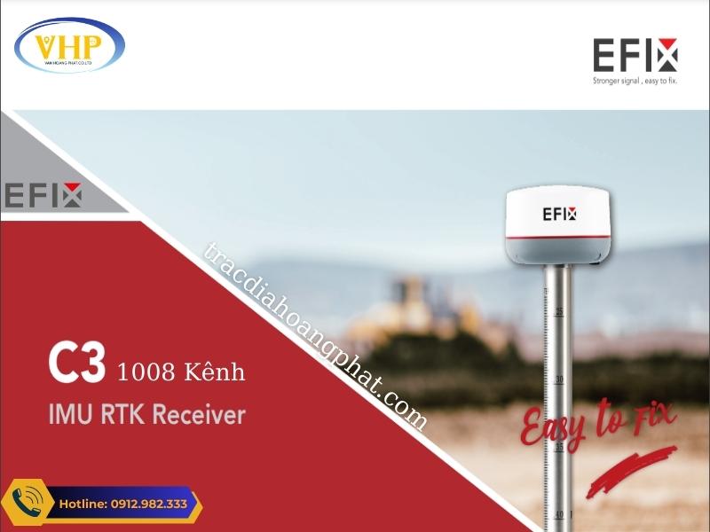 Máy GPS RTK EFIX C3 Hàng Chính Hãng