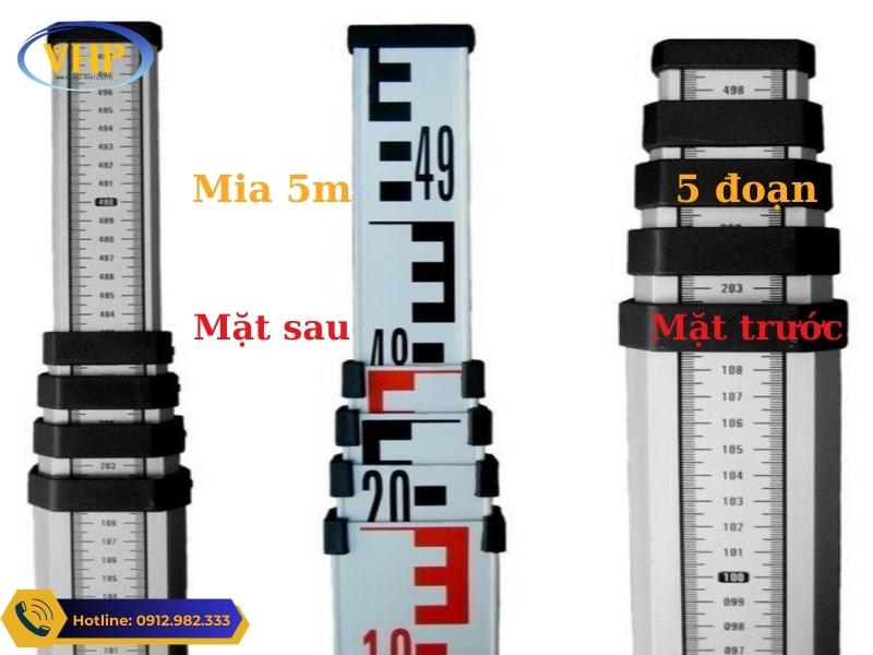 Mia nhôm 5m gồm 2 mặt trước sau
