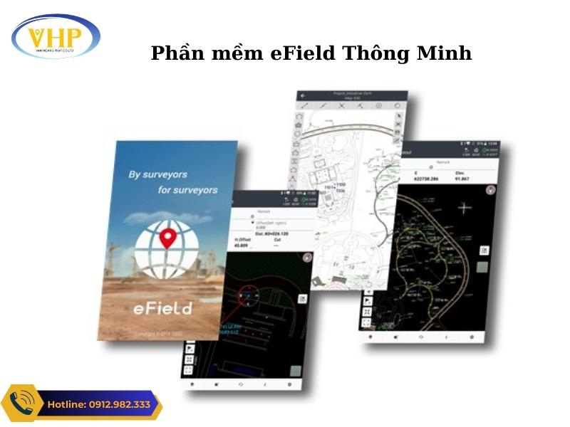 Phần Mềm eField Máy GPS RTK EFIX C5