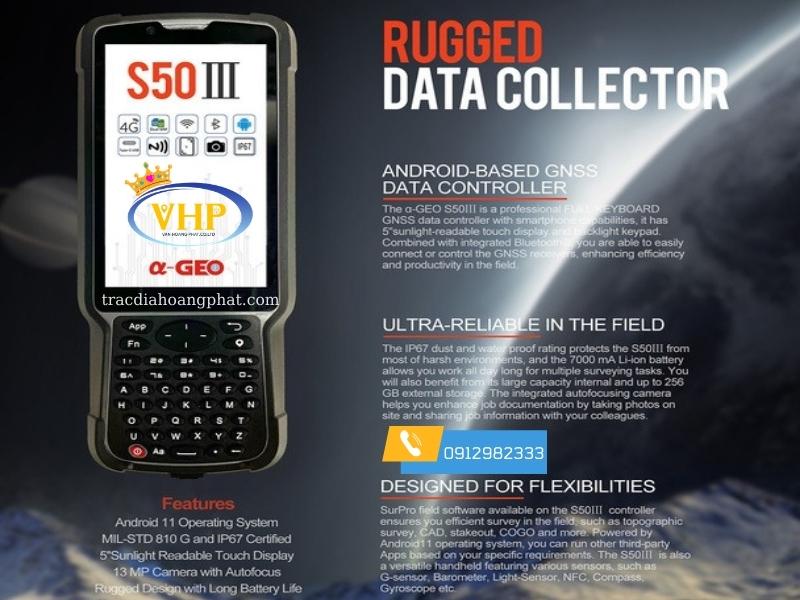 Sổ Tay Máy GNSS RTK ALPHA GEO L300 NEW