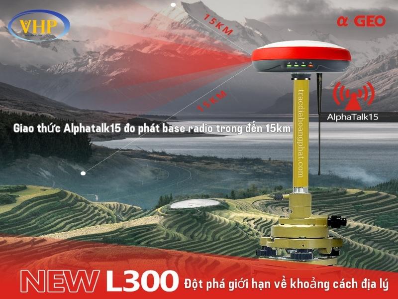 Sức Mạnh Máy GNSS RTK ALPHA GEO L300 NEW
