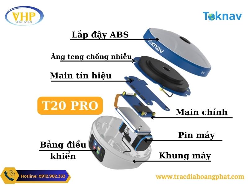 Cấu Tạo Của Máy GPS RTK Tolnav T20 Pro