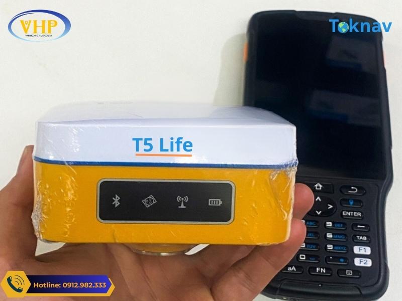 Kiểu Dáng Nhỏ Gọn Của Máy GPS RTK Toknav T5 Lite