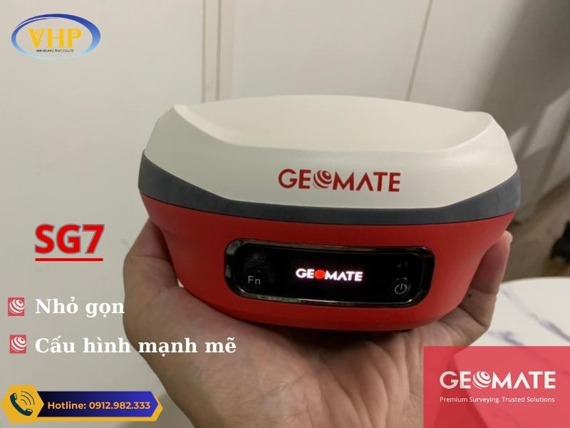Máy GPS RTK GeoMate SG7 Cấu HÌnh Mạnh Mẽ Với 608 Kênh