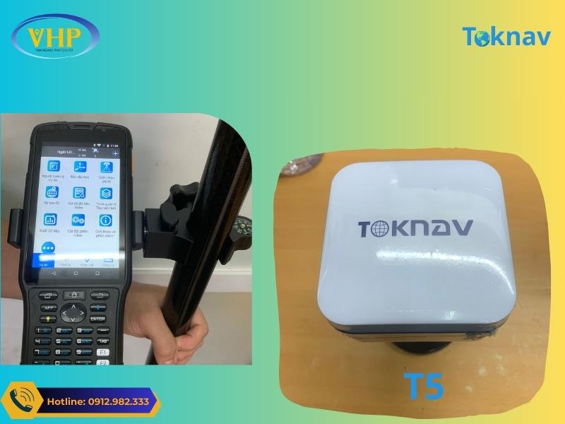 Máy GPS RTK TOKNAV T5 Giao diện Tiếng Việt