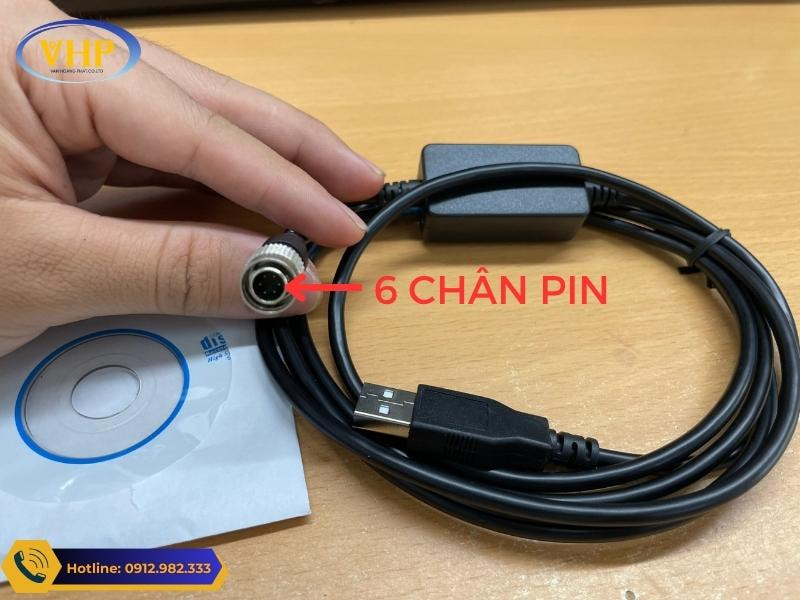 Cấu tạo cáp trút máy toàn đạc Nikon