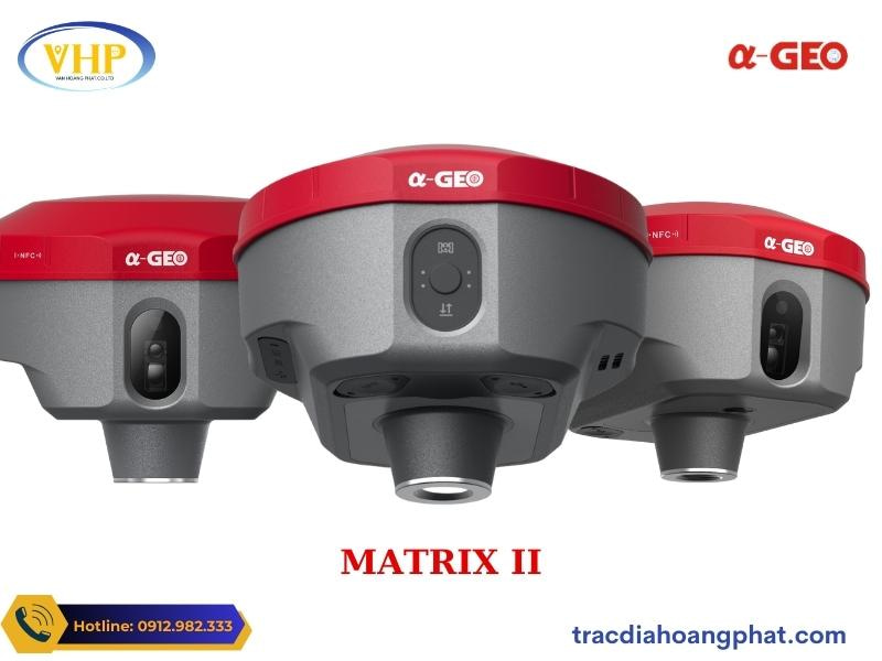 Kiểu Dáng Máy GPS RTK ALPHA GEO MATRIX II