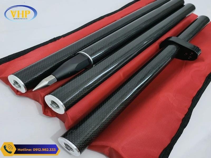 Lưu ý và bảo quản sào cacbon 4 đốt GNSS RTK