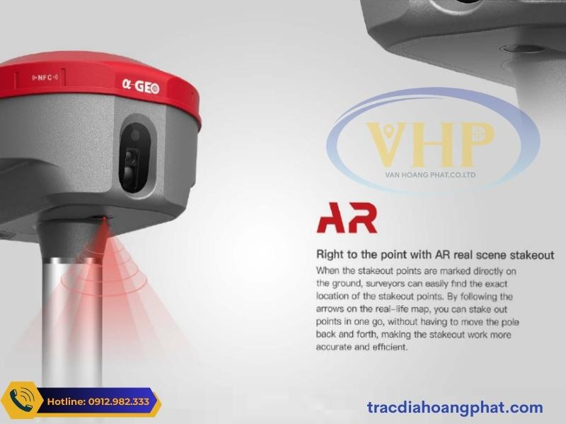 Máy GPS RTK ALPHA GEO MATRIX II Công Nghệ AR Hiện Đại