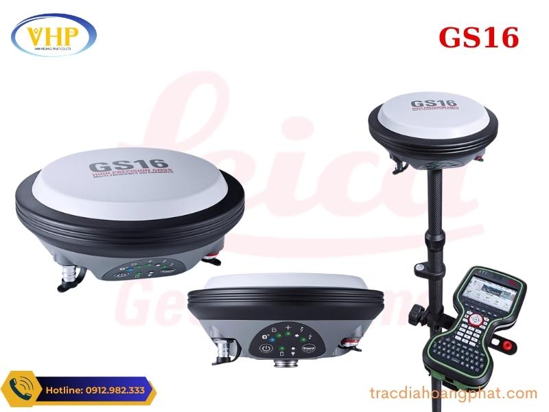 Máy GPS RTK Leica GS16 Chất Lượng Cao
