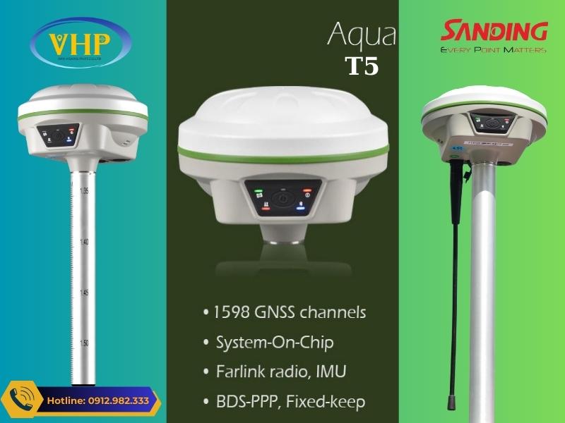 Cấu Hình Máy GPS RTK SANDING AQUA T5