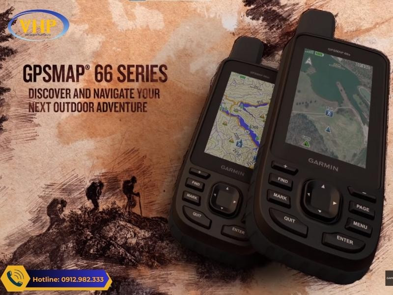 Sự nổi bật của máy định vị garmin GPSMAP 66s