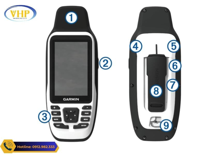 Tổng quan về thiết bị định vị Garmin GPSMAP 79s