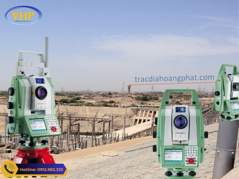 Máy toàn đạc điện tử Leica Nova TM50 là dòng máy quan trắc có độ chính xác cao
