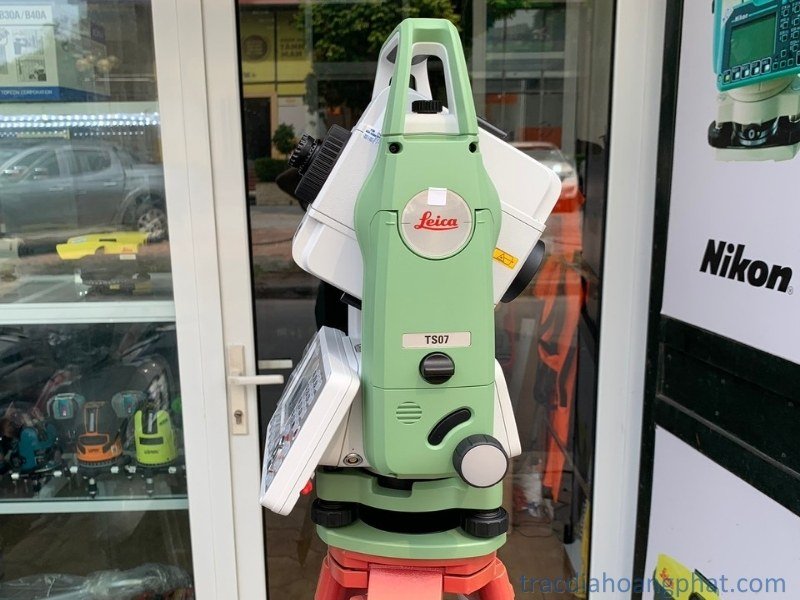 Máy toàn đạc điện tử Leica TS07 với ứng dụng công nghệ