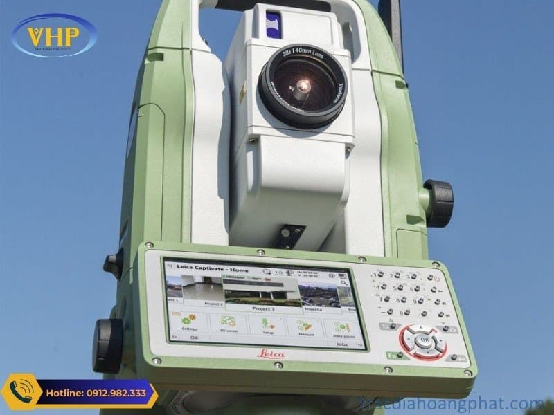 Máy toàn đạc điện tử Leica TS10 Hàng chính hãng