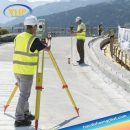 Máy toàn đạc điện tử Leica TS 10 Ứng dụng làm cầu