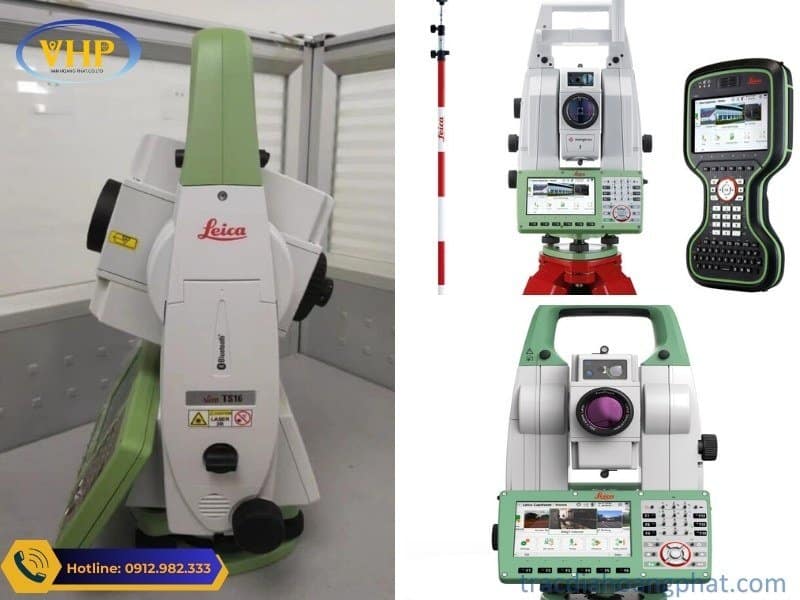 Máy toàn đạc leica Viva TS16 là một trong số dòng máy đo tự động tốt nhất thế giới hiện nay