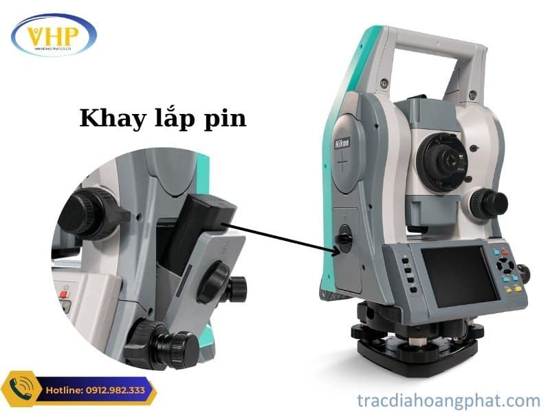 Khay pin hai bên với pin lion dung lượng cao