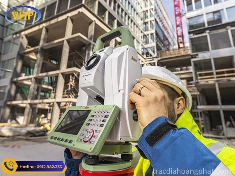 MS60 dùng để đo hiện trạng và đánh giá sự biến dạng các hạng mục nhà cao tầng