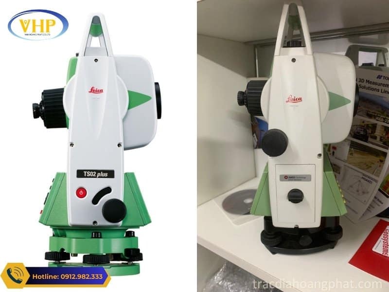 Máy toàn đạc điện tử Leica TS02 và TS02 Plus