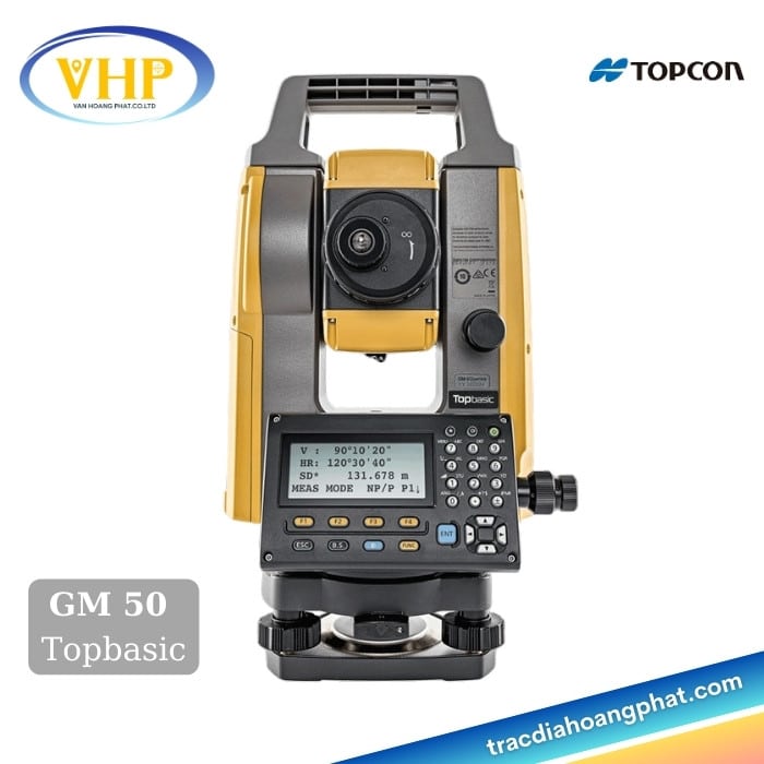 Máy toàn đạc điện tử Topcon GM 50 Series Topbasic