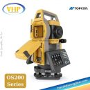 Kháy pin và cổng USB của Máy toàn đạc điện tử Topcon OS-200 series (OS-201 ; OS-202) có lắp chụp bảo vệ