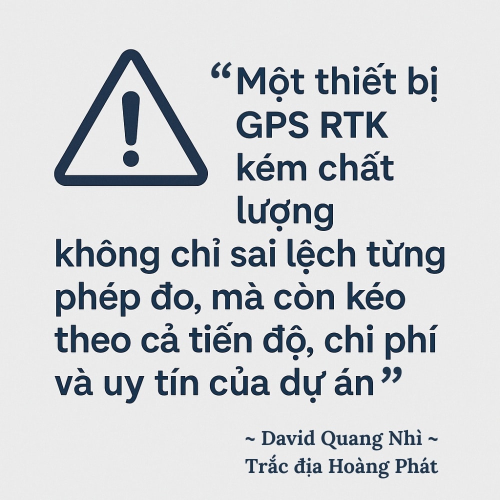 David Quang Nhì - Trắc địa Hoàng Phát