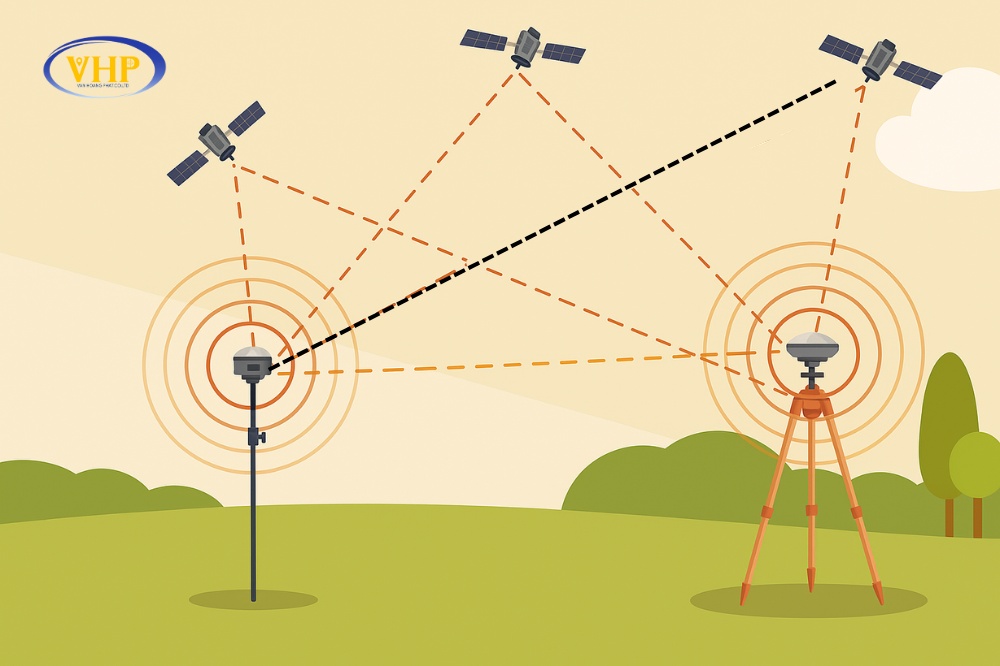 Công nghệ RTK là một trong những công nghệ định vị GNSS chính xác và phổ biến nhất hiện nay