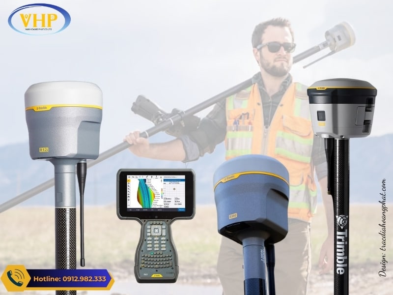 Trimble - Máy RTK phổ biến nhất