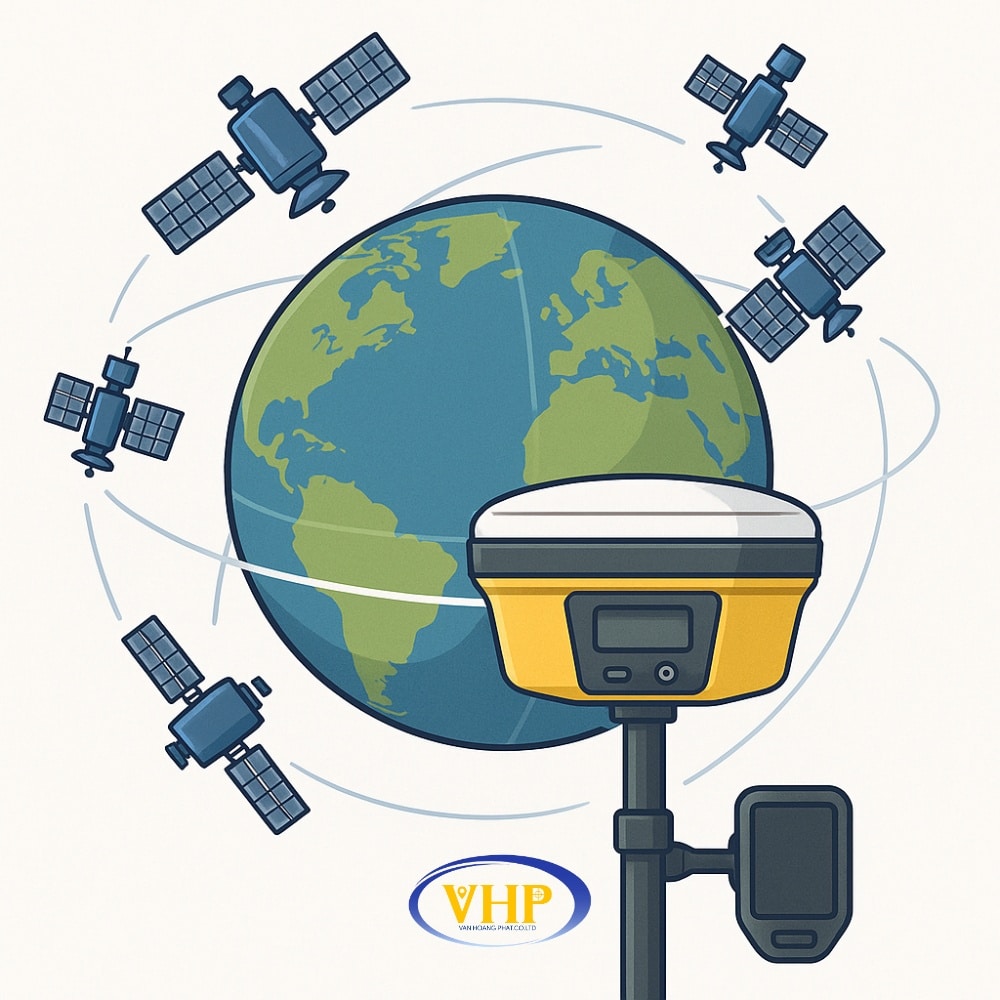 Thiết bị GNSS giúp Xác định Kinh độ, Vĩ độ chính xác